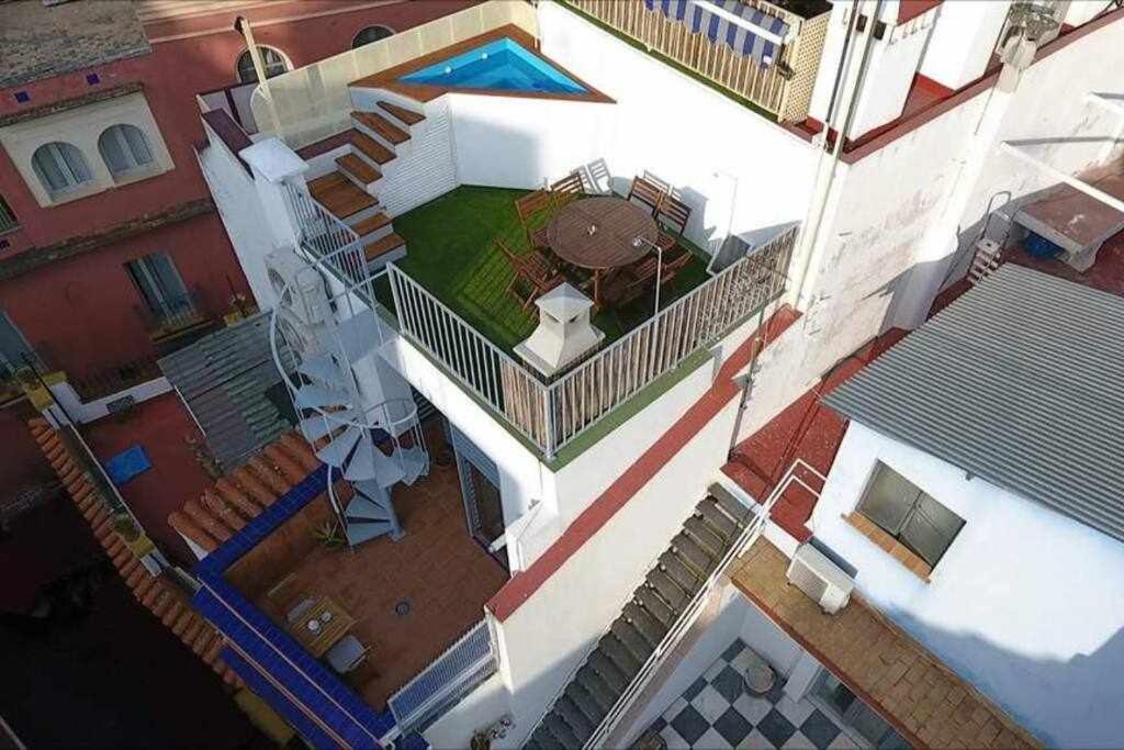 Casa Con Piscina Junto Catedral De Sevilla Exterior foto